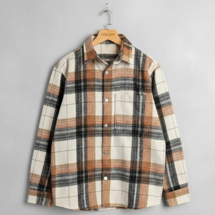 پیراهن آستین بلند pull&bear