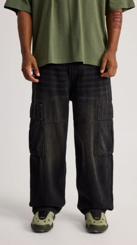 شلوار جین ۶ جیب بگ وارداتی Pull & Bear