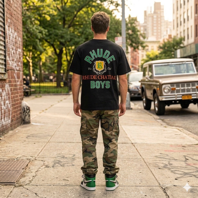 تیشرت باکسی RHUDE وارداتی