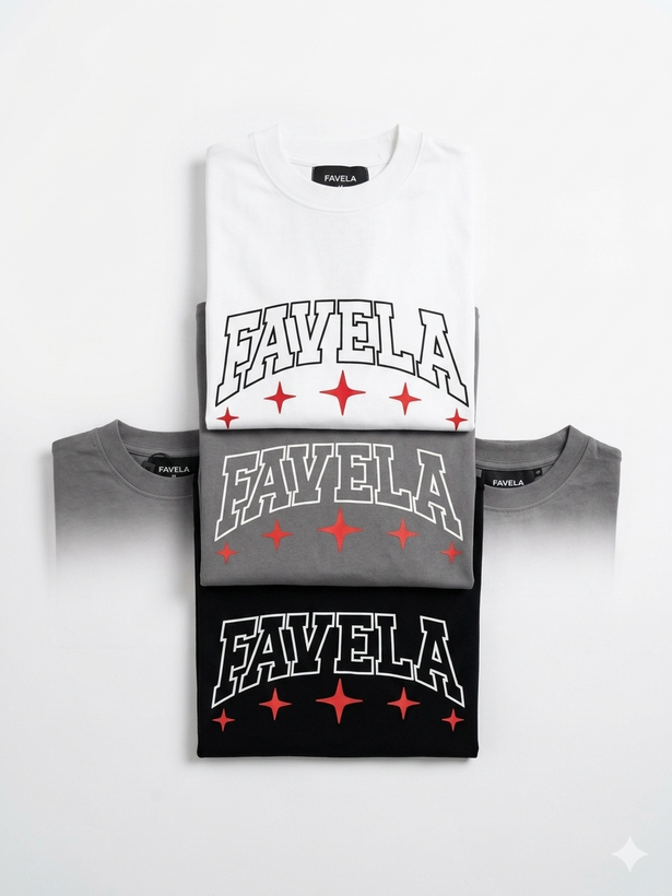 تیشرت مردانه وارداتی برند فاولا FAVELA