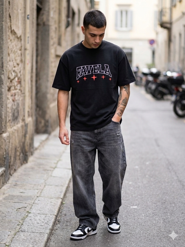 تیشرت وارداتی برند فاولا FAVELA